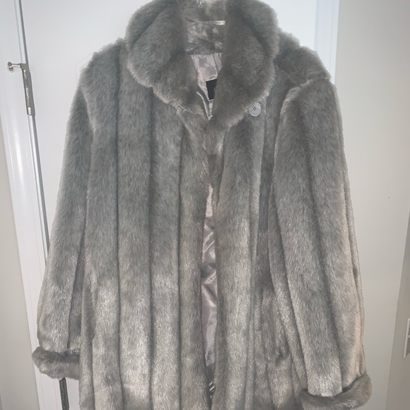 Beautiful silver coat - Picture 1 of 5